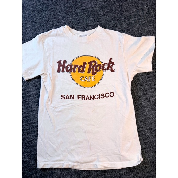 Hard Rock Cafe Other - Vintage Hard Rock Cafe San Francisco T Shirt Small White Hanes USA Made 90s Tee